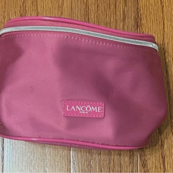 Lancome Jewel-Inspired Pink Cosmetic Case Zip Pouch Gemstone Travel Skincare Bag - Picture 8 of 8